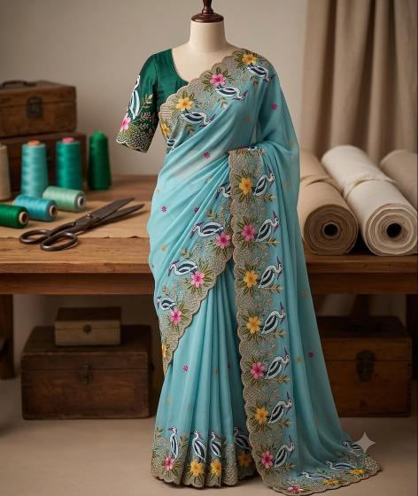 Svara VT~012 wholesale saree market in india